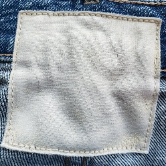 Mother The Insider Crop Step Chew Better When It's Wrong Distressed Jeans 25 - Picture 5 of 16